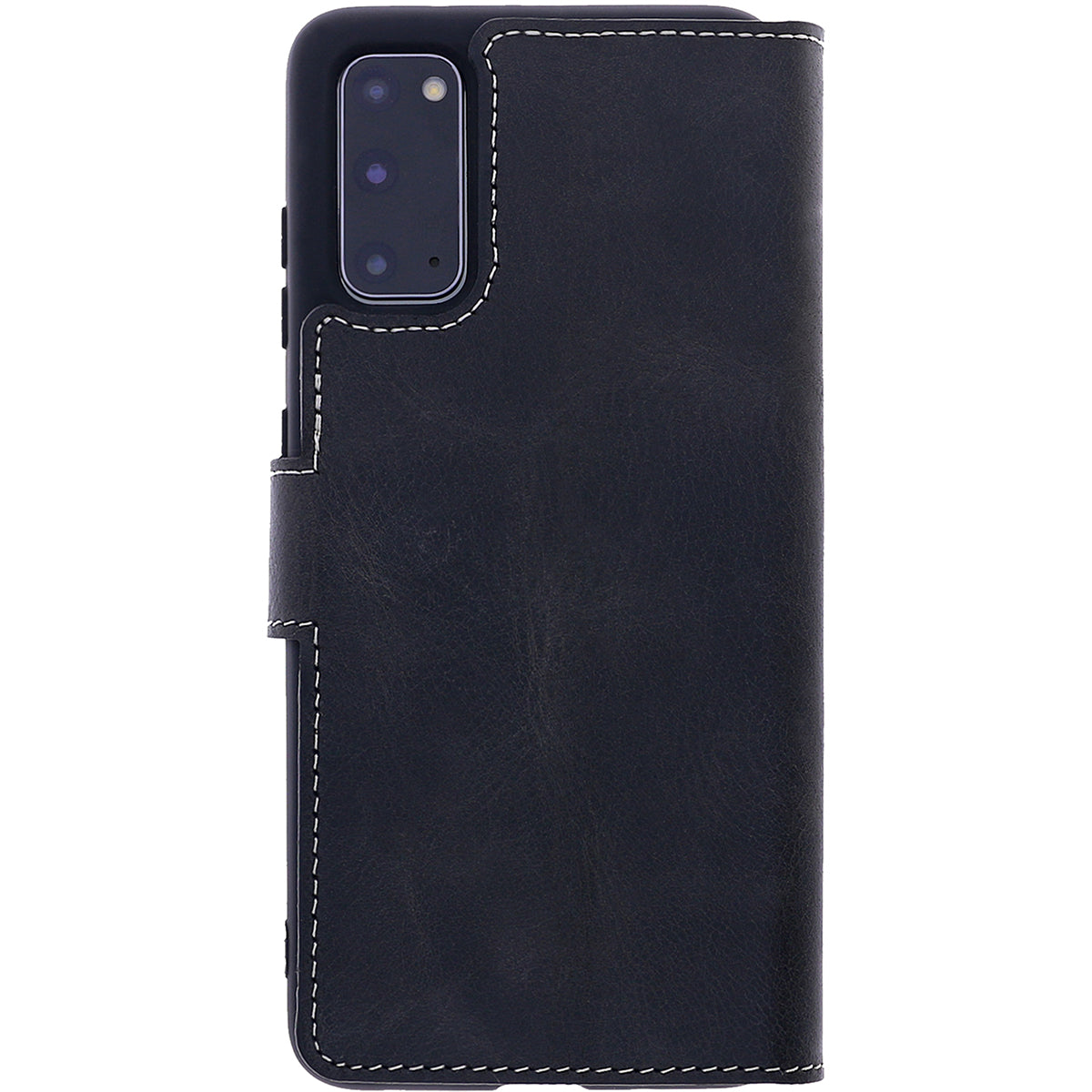 Samsung Galaxy S20 Leder Book-Case – Wallet Hülle | Schwarz