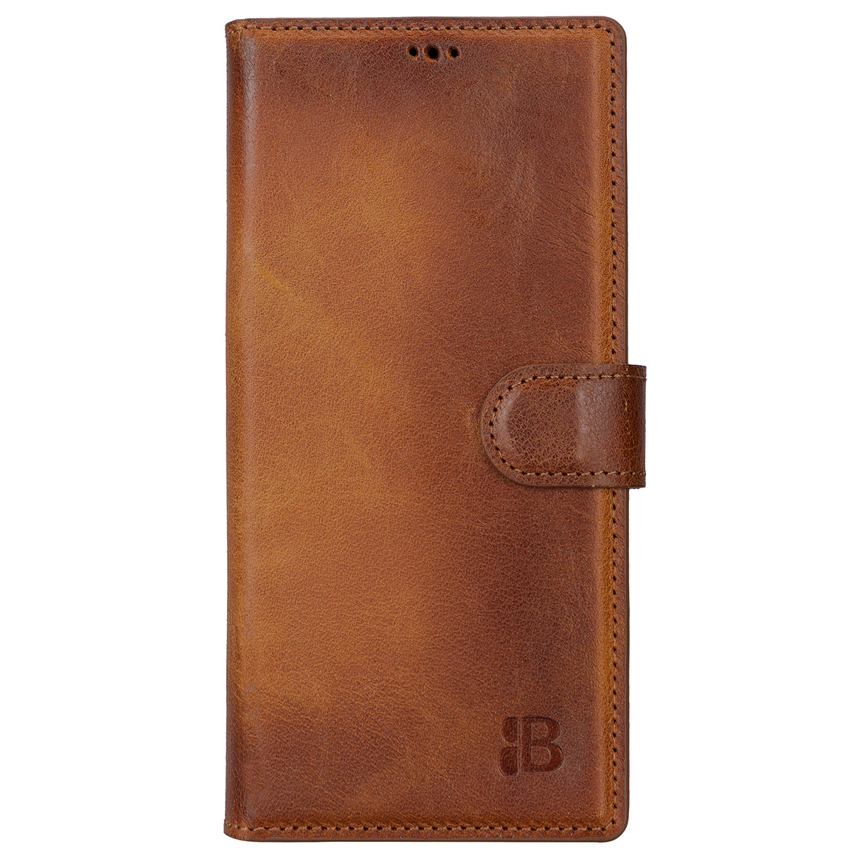 Samsung Galaxy S22 Ultra Leder Book-Case – Wallet Hülle | Braun