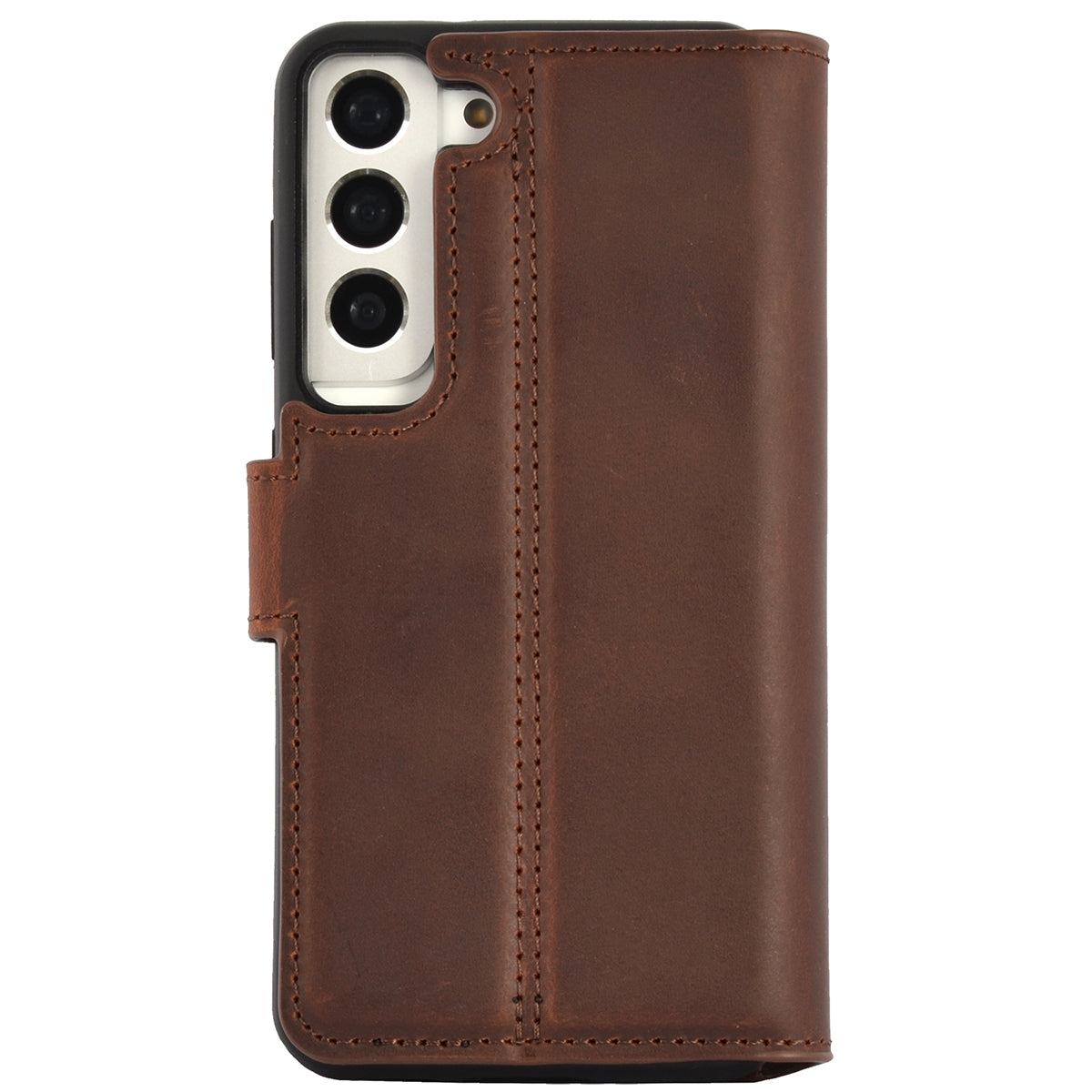 Samsung Galaxy S23 Leder Book-Case – Wallet Hülle | Braun