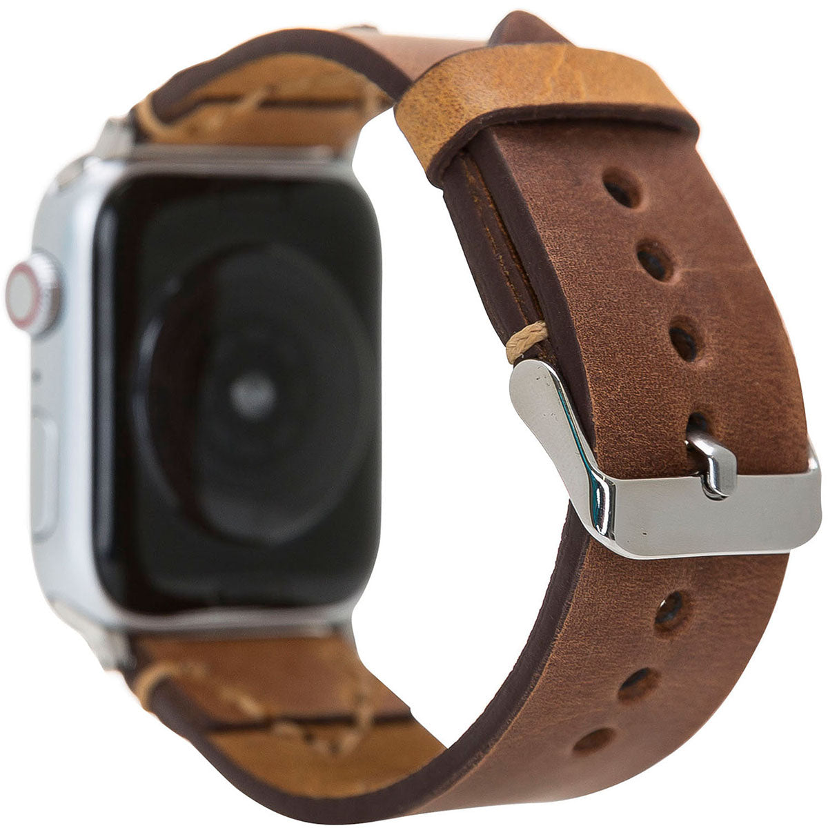 Western Lederarmband Braun – für Apple Watch 42/44/45 mm