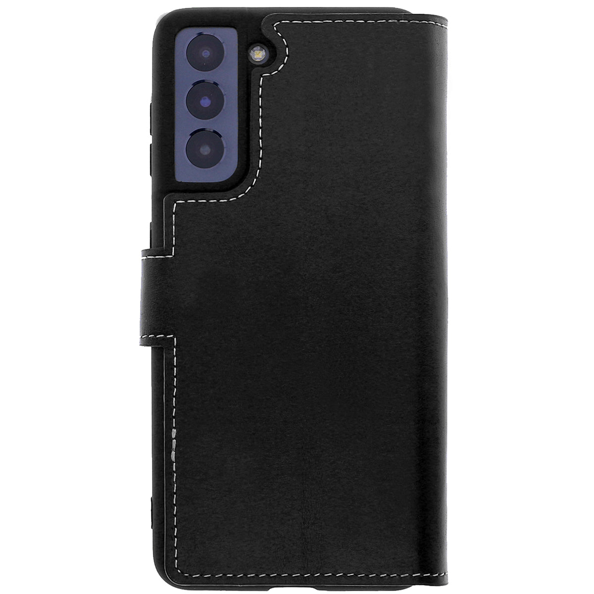Samsung Galaxy S22 Leder Book-Case – Wallet Hülle | Schwarz
