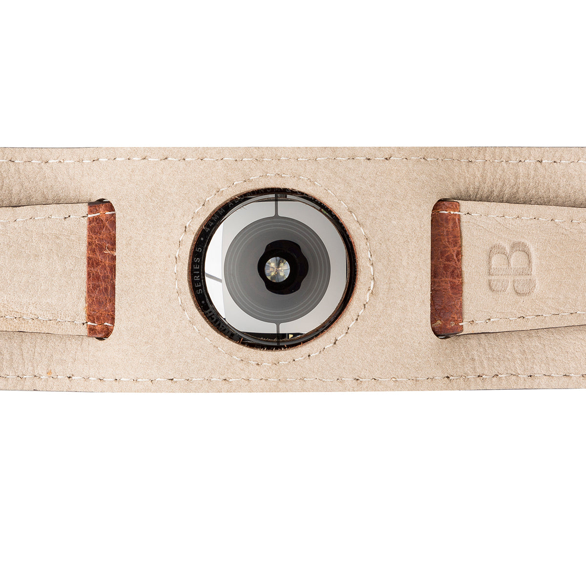Apple Watch Cuff Armband aus Leder – Vintage Manschetten-Design | Braun