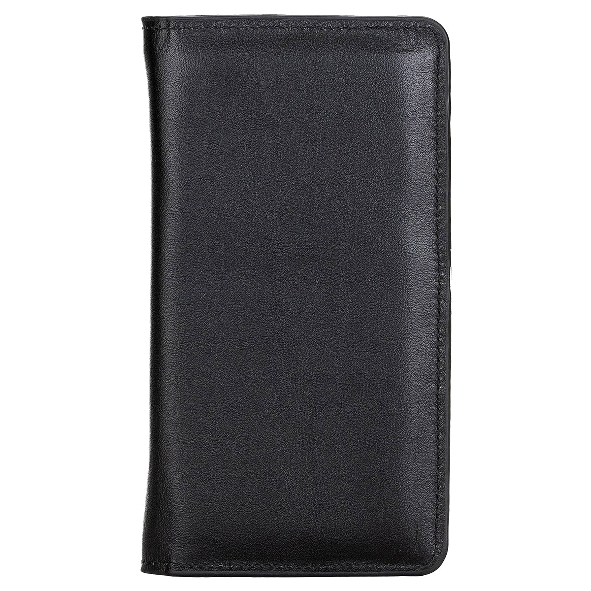 Leder Kartenetui mit Handyfach & Geldscheinfach – Organizer | Schwarz