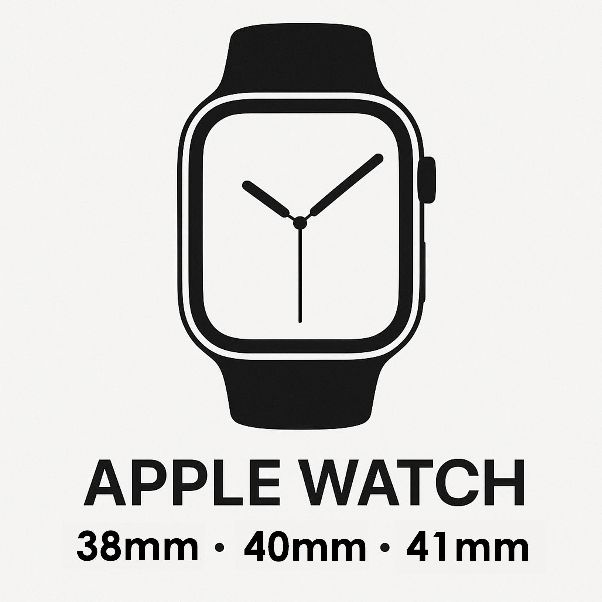 Lederarmband Braun Double Wrap – für Apple Watch 38/40/41 mm