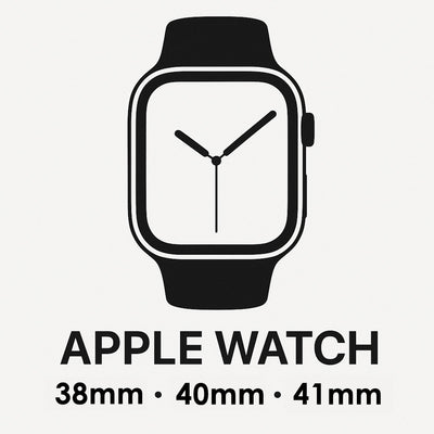 Lederarmband Cognac mit Zierniete – für Apple Watch 38/40/41 mm – Ansicht 2