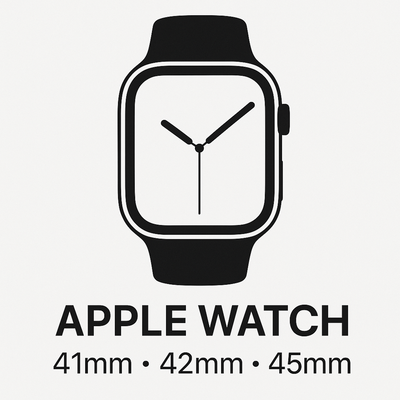 Apple Watch Lederarmband Classic Stitch – Braun (Modell BA4-TN11EF) – Ansicht 2