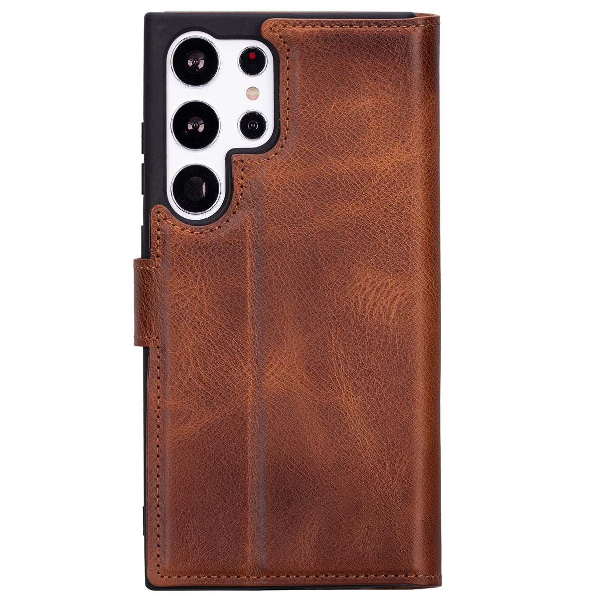 Samsung Galaxy S23 Plus Leder Book-Case – Wallet Hülle | Braun