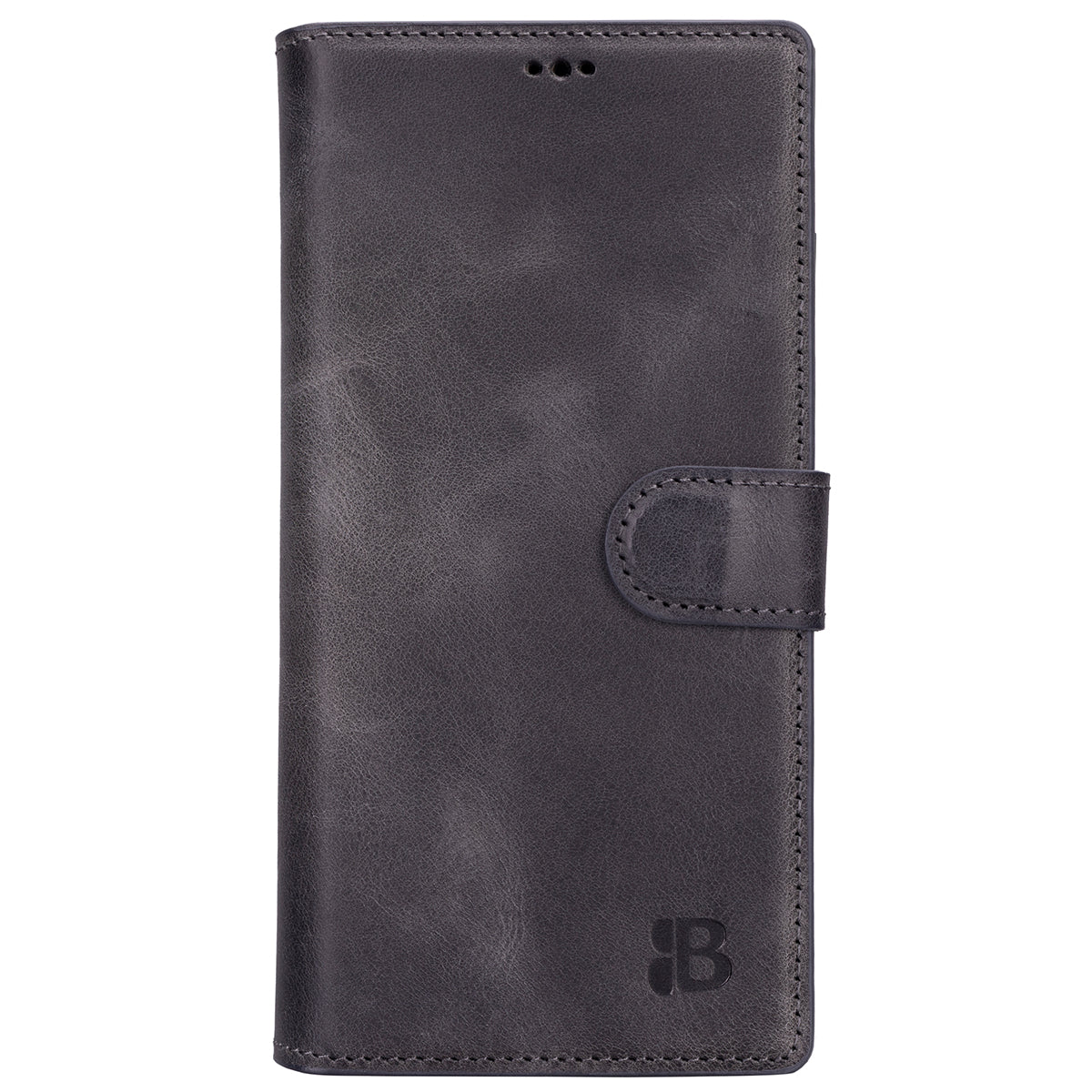 Samsung Galaxy S23 Plus Leder Book-Case – Wallet Hülle | Grau