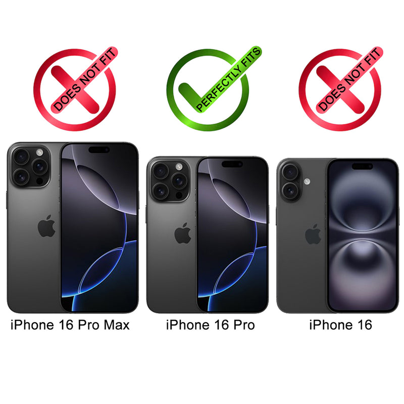 2-in-1 Lederhülle für iPhone 16 Pro Book-Style mit Magnet-Case | Grau - Ansicht 2