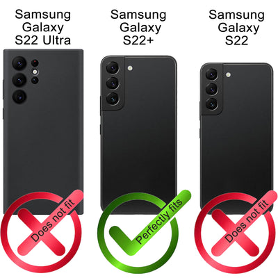 Samsung Galaxy S22 Plus Leder Flip-Case – Flip-Style mit Kartenfach | Braun – Ansicht 2