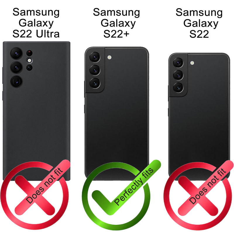Samsung Galaxy S22 Plus Leder Flip-Case – Flip-Style mit Kartenfach | Braun - Ansicht 2