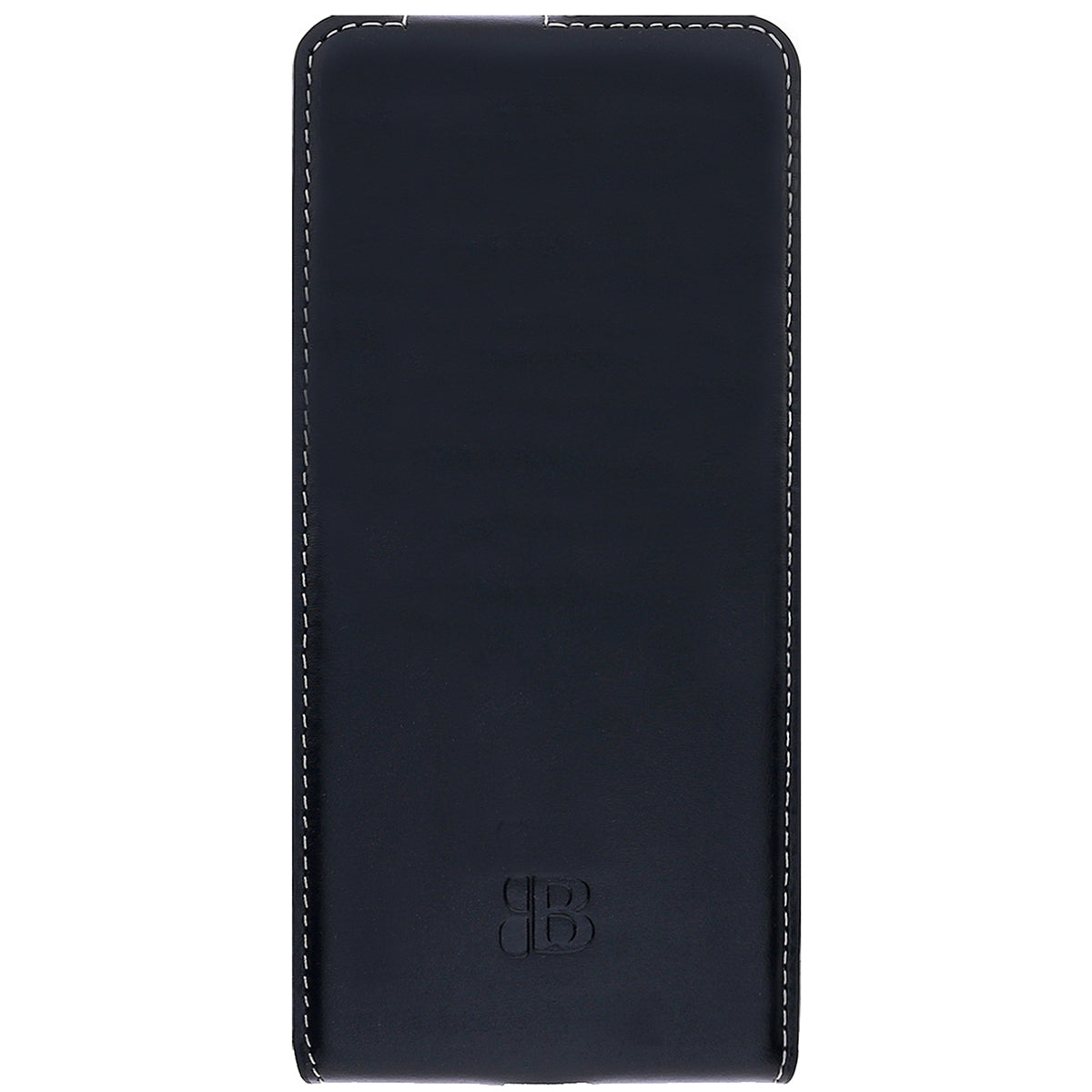 Samsung Galaxy S21 Ultra Leder Flip-Case – Flip-Style mit Kartenfach | Schwarz