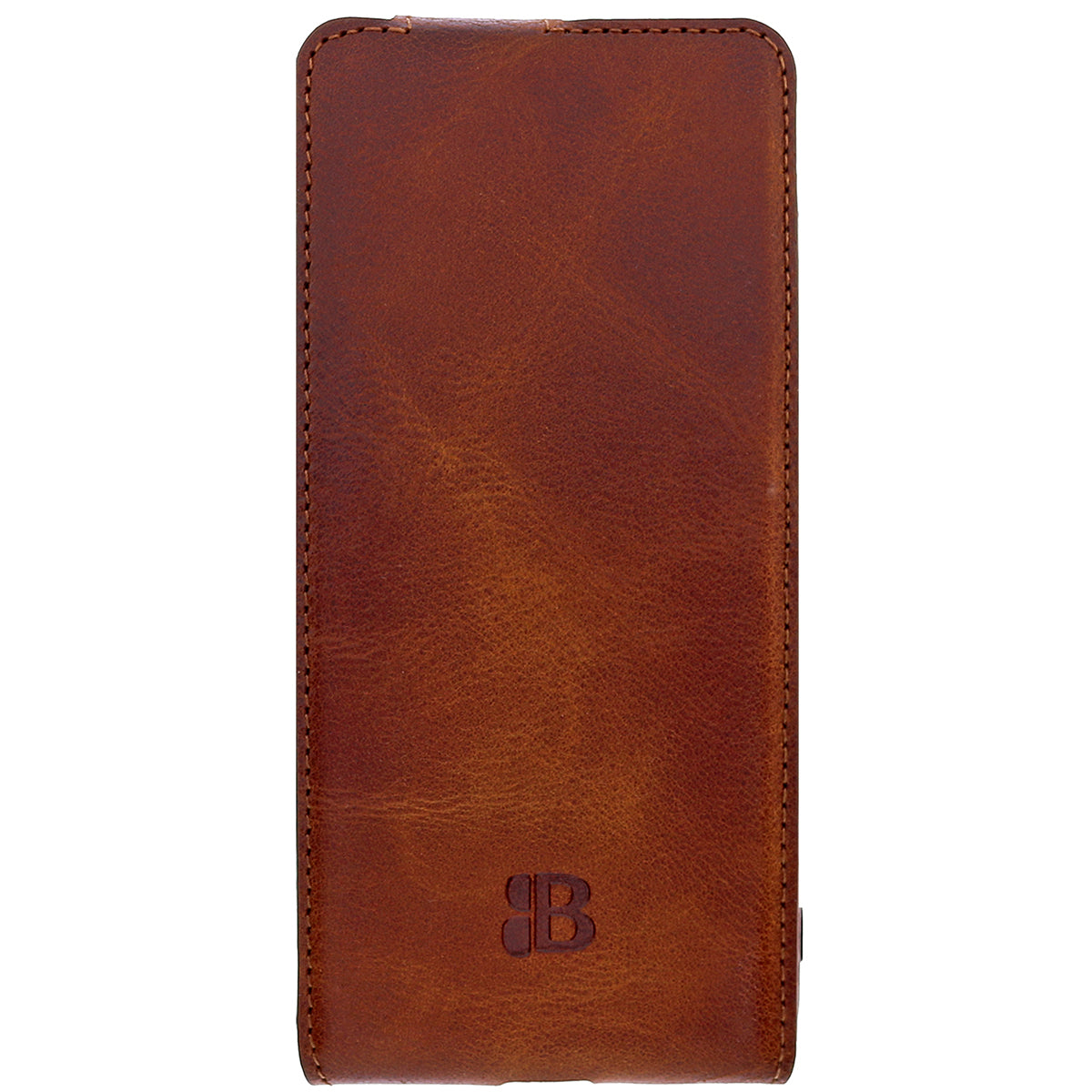 Samsung Galaxy S22 Plus Leder Flip-Case – Flip-Style mit Kartenfach | Braun