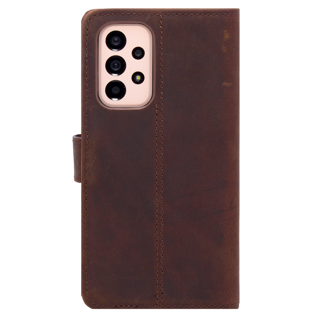 Samsung Galaxy A53 Leder Book-Case – Wallet Hülle | Braun
