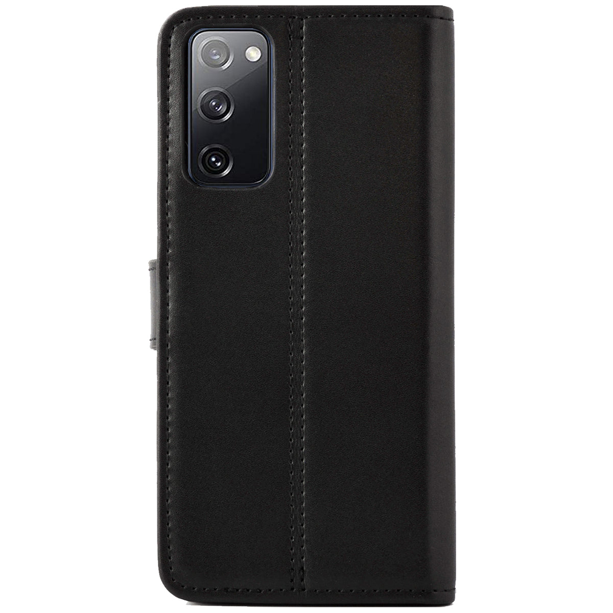 Samsung Galaxy S20 FE Leder Book-Case – Wallet Hülle | Schwarz